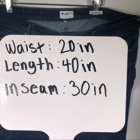 William Rast Hollywood Slim Jeans Color WAVE - Picture 5 of 5